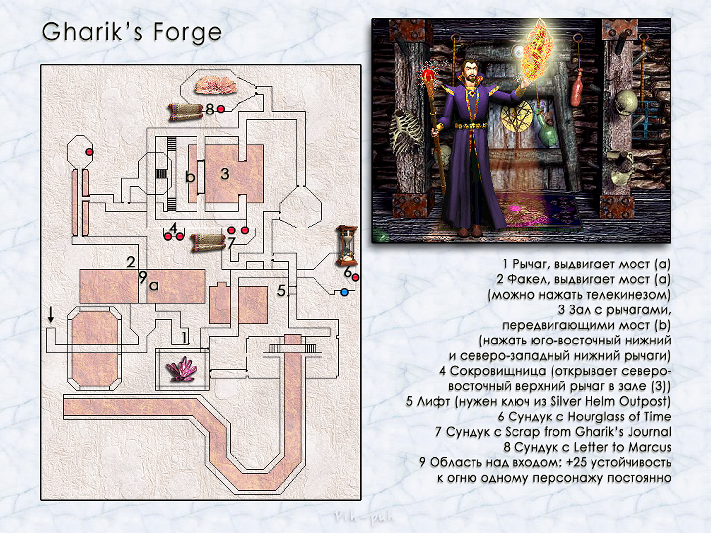 MIGHT AND MAGIC VI. .  Gharik's Forge.