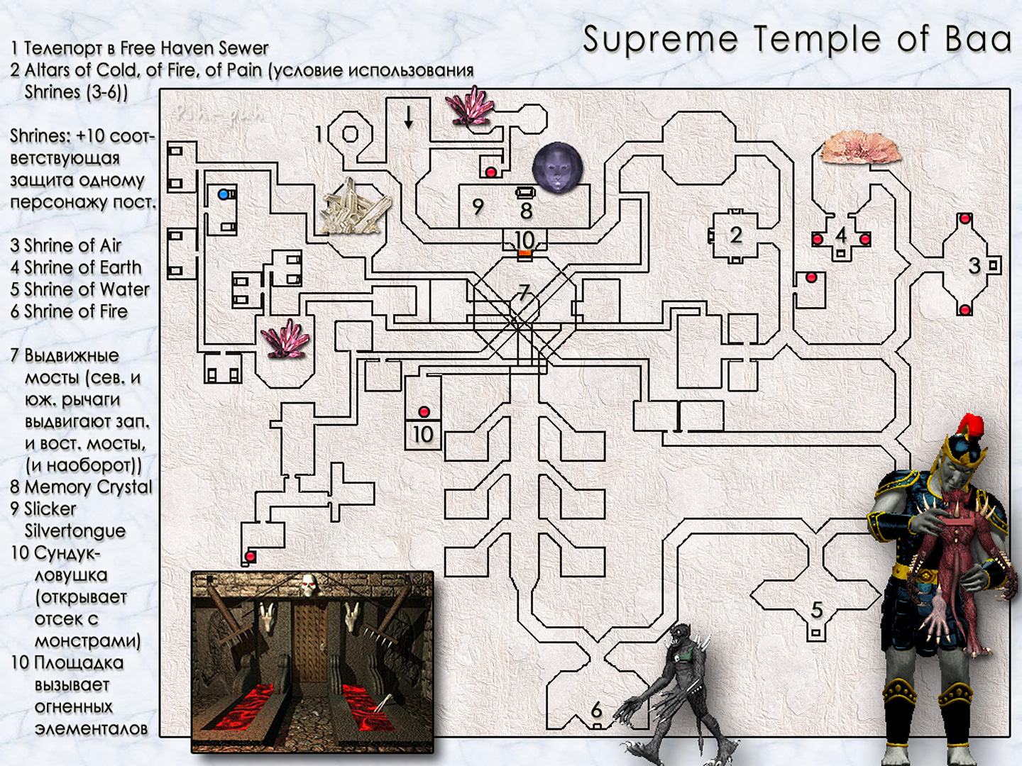 MIGHT AND MAGIC VI. .  Supreme Temple of Baa.