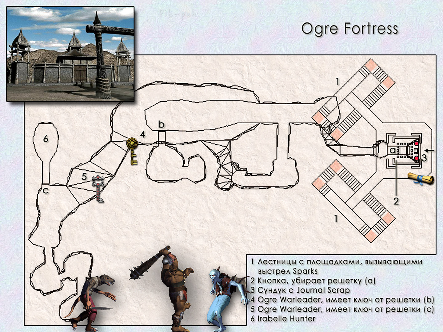 MIGHT AND MAGIC VIII. .  Ogre Fortress.